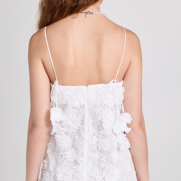 Zimmermann Raie Lace Flower Mini Dress - Picture 3 of 12